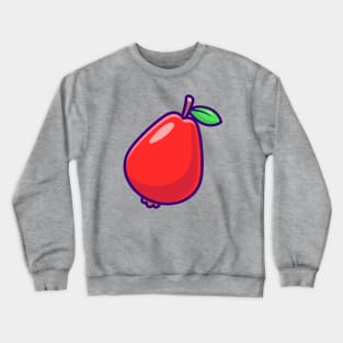 Guava Fruit Cartoon Crewneck Sweatshirt